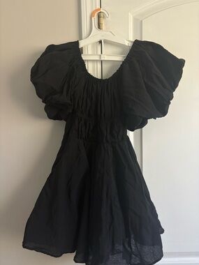 Princess Polly black babydoll dress